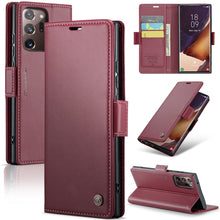 Load image into Gallery viewer, CaseMe 023 Butterfly Buckle Litchi Texture RFID Anti-theft Leather Phone Case, For Samsung Galaxy S21+ 5G, For Samsung Galaxy S21 Ultra 5G, For Samsung Galaxy Note20 Ultra, For Samsung Galaxy S20 Ultra, For Samsung Galaxy S20, For Samsung Galaxy S20+  ...