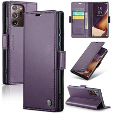 Load image into Gallery viewer, CaseMe 023 Butterfly Buckle Litchi Texture RFID Anti-theft Leather Phone Case, For Samsung Galaxy S21+ 5G, For Samsung Galaxy S21 Ultra 5G, For Samsung Galaxy Note20 Ultra, For Samsung Galaxy S20 Ultra, For Samsung Galaxy S20, For Samsung Galaxy S20+  ...