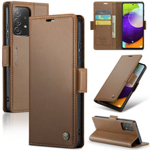 Load image into Gallery viewer, CaseMe 023 Butterfly Buckle Litchi Texture RFID Anti-theft Leather Phone Case, For Samsung Galaxy S22 5G, For Samsung Galaxy A32 5G / M32 5G, For Samsung Galaxy A52/A52s 5G, For Samsung Galaxy A22 5G, For Samsung Galaxy S21 FE 5G, For Samsung Galaxy A7...