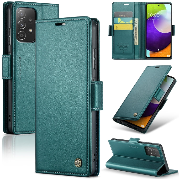 CaseMe 023 Butterfly Buckle Litchi Texture RFID Anti-theft Leather Phone Case, For Samsung Galaxy S22 5G, For Samsung Galaxy A32 5G / M32 5G, For Samsung Galaxy A52/A52s 5G, For Samsung Galaxy A22 5G, For Samsung Galaxy S21 FE 5G, For Samsung Galaxy A7...