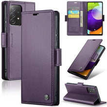 Load image into Gallery viewer, CaseMe 023 Butterfly Buckle Litchi Texture RFID Anti-theft Leather Phone Case, For Samsung Galaxy S22 5G, For Samsung Galaxy A32 5G / M32 5G, For Samsung Galaxy A52/A52s 5G, For Samsung Galaxy A22 5G, For Samsung Galaxy S21 FE 5G, For Samsung Galaxy A7...