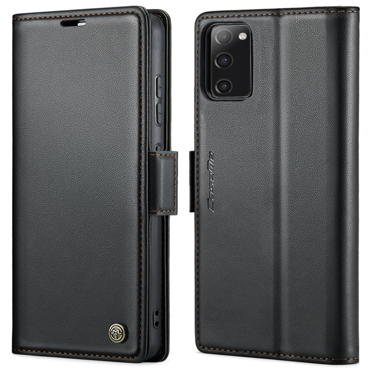 CaseMe 023 Butterfly Buckle Litchi Texture RFID Anti-theft Leather Phone Case, For Samsung Galaxy A12 5G, For Samsung Galaxy A13 4G/5G/A04s/A04/M13 5G, For Samsung Galaxy S20 FE, For Samsung Galaxy A23, For Samsung Galaxy A73 5G, For Samsung Galaxy A33...