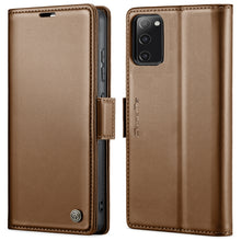 Load image into Gallery viewer, CaseMe 023 Butterfly Buckle Litchi Texture RFID Anti-theft Leather Phone Case, For Samsung Galaxy A12 5G, For Samsung Galaxy A13 4G/5G/A04s/A04/M13 5G, For Samsung Galaxy S20 FE, For Samsung Galaxy A23, For Samsung Galaxy A73 5G, For Samsung Galaxy A33...
