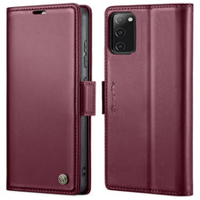 Load image into Gallery viewer, CaseMe 023 Butterfly Buckle Litchi Texture RFID Anti-theft Leather Phone Case, For Samsung Galaxy A12 5G, For Samsung Galaxy A13 4G/5G/A04s/A04/M13 5G, For Samsung Galaxy S20 FE, For Samsung Galaxy A23, For Samsung Galaxy A73 5G, For Samsung Galaxy A33...