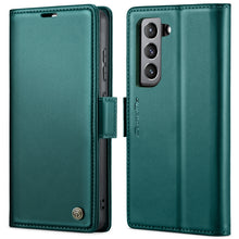 Load image into Gallery viewer, CaseMe 023 Butterfly Buckle Litchi Texture RFID Anti-theft Leather Phone Case, For Samsung Galaxy S22 5G, For Samsung Galaxy A32 5G / M32 5G, For Samsung Galaxy A52/A52s 5G, For Samsung Galaxy A22 5G, For Samsung Galaxy S21 FE 5G, For Samsung Galaxy A7...