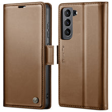 Load image into Gallery viewer, CaseMe 023 Butterfly Buckle Litchi Texture RFID Anti-theft Leather Phone Case, For Samsung Galaxy S22 5G, For Samsung Galaxy A32 5G / M32 5G, For Samsung Galaxy A52/A52s 5G, For Samsung Galaxy A22 5G, For Samsung Galaxy S21 FE 5G, For Samsung Galaxy A7...