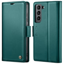 Load image into Gallery viewer, CaseMe 023 Butterfly Buckle Litchi Texture RFID Anti-theft Leather Phone Case, For Samsung Galaxy S22 5G, For Samsung Galaxy A32 5G / M32 5G, For Samsung Galaxy A52/A52s 5G, For Samsung Galaxy A22 5G, For Samsung Galaxy S21 FE 5G, For Samsung Galaxy A7...