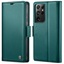 Load image into Gallery viewer, CaseMe 023 Butterfly Buckle Litchi Texture RFID Anti-theft Leather Phone Case, For Samsung Galaxy S21+ 5G, For Samsung Galaxy S21 Ultra 5G, For Samsung Galaxy Note20 Ultra, For Samsung Galaxy S20 Ultra, For Samsung Galaxy S20, For Samsung Galaxy S20+  ...
