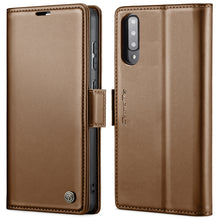 Load image into Gallery viewer, CaseMe 023 Butterfly Buckle Litchi Texture RFID Anti-theft Leather Phone Case, For Samsung Galaxy A70/A70s, For Samsung Galaxy A20/A30/M10s, For Samsung Galaxy A30s / A50s / A50, For Samsung Galaxy Note10+, For Samsung Galaxy A40, For Samsung Galaxy S1...