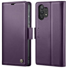 Load image into Gallery viewer, CaseMe 023 Butterfly Buckle Litchi Texture RFID Anti-theft Leather Phone Case, For Samsung Galaxy S22 5G, For Samsung Galaxy A32 5G / M32 5G, For Samsung Galaxy A52/A52s 5G, For Samsung Galaxy A22 5G, For Samsung Galaxy S21 FE 5G, For Samsung Galaxy A7...
