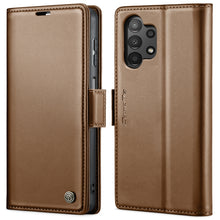 Load image into Gallery viewer, CaseMe 023 Butterfly Buckle Litchi Texture RFID Anti-theft Leather Phone Case, For Samsung Galaxy A12 5G, For Samsung Galaxy A13 4G/5G/A04s/A04/M13 5G, For Samsung Galaxy S20 FE, For Samsung Galaxy A23, For Samsung Galaxy A73 5G, For Samsung Galaxy A33...