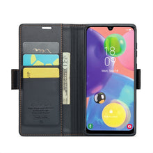 Load image into Gallery viewer, CaseMe 023 Butterfly Buckle Litchi Texture RFID Anti-theft Leather Phone Case, For Samsung Galaxy A70/A70s, For Samsung Galaxy A20/A30/M10s, For Samsung Galaxy A30s / A50s / A50, For Samsung Galaxy Note10+, For Samsung Galaxy A40, For Samsung Galaxy S1...