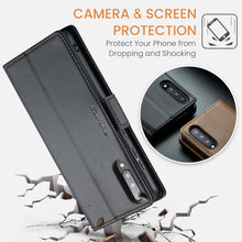 Load image into Gallery viewer, CaseMe 023 Butterfly Buckle Litchi Texture RFID Anti-theft Leather Phone Case, For Samsung Galaxy A70/A70s, For Samsung Galaxy A20/A30/M10s, For Samsung Galaxy A30s / A50s / A50, For Samsung Galaxy Note10+, For Samsung Galaxy A40, For Samsung Galaxy S1...