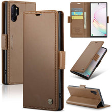 Load image into Gallery viewer, CaseMe 023 Butterfly Buckle Litchi Texture RFID Anti-theft Leather Phone Case, For Samsung Galaxy A70/A70s, For Samsung Galaxy A20/A30/M10s, For Samsung Galaxy A30s / A50s / A50, For Samsung Galaxy Note10+, For Samsung Galaxy A40, For Samsung Galaxy S1...