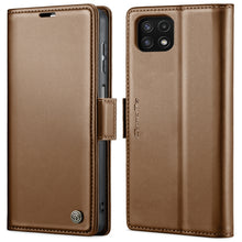 Load image into Gallery viewer, CaseMe 023 Butterfly Buckle Litchi Texture RFID Anti-theft Leather Phone Case, For Samsung Galaxy S22 5G, For Samsung Galaxy A32 5G / M32 5G, For Samsung Galaxy A52/A52s 5G, For Samsung Galaxy A22 5G, For Samsung Galaxy S21 FE 5G, For Samsung Galaxy A7...