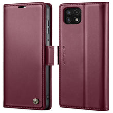 Load image into Gallery viewer, CaseMe 023 Butterfly Buckle Litchi Texture RFID Anti-theft Leather Phone Case, For Samsung Galaxy S22 5G, For Samsung Galaxy A32 5G / M32 5G, For Samsung Galaxy A52/A52s 5G, For Samsung Galaxy A22 5G, For Samsung Galaxy S21 FE 5G, For Samsung Galaxy A7...