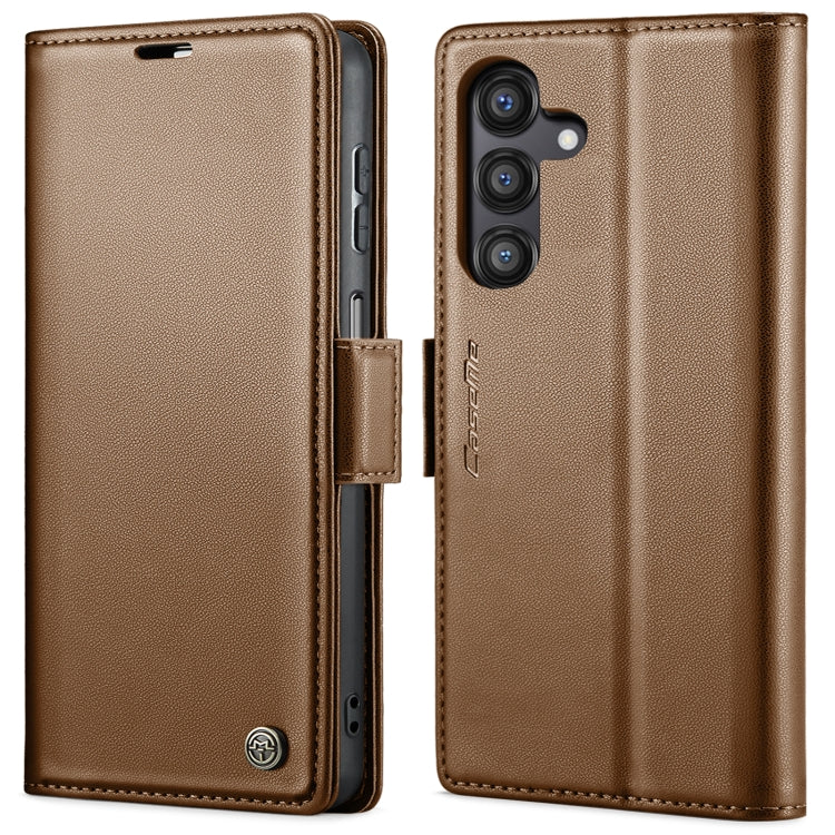 CaseMe 023 Butterfly Buckle Litchi Texture RFID Anti-theft Leather Phone Case, For Samsung Galaxy S23 FE 5G, For Samsung Galaxy A24 4G, For Samsung Galaxy A14 4G/5G, For Samsung Galaxy A34 5G, For Samsung Galaxy A54 5G, For Samsung Galaxy S23 Ultra 5G ...
