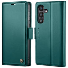 Load image into Gallery viewer, CaseMe 023 Butterfly Buckle Litchi Texture RFID Anti-theft Leather Phone Case, For Samsung Galaxy S23 FE 5G, For Samsung Galaxy A24 4G, For Samsung Galaxy A14 4G/5G, For Samsung Galaxy A34 5G, For Samsung Galaxy A54 5G, For Samsung Galaxy S23 Ultra 5G ...
