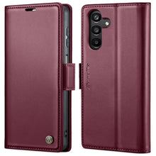 Load image into Gallery viewer, CaseMe 023 Butterfly Buckle Litchi Texture RFID Anti-theft Leather Phone Case, For Samsung Galaxy S23 FE 5G, For Samsung Galaxy A24 4G, For Samsung Galaxy A14 4G/5G, For Samsung Galaxy A34 5G, For Samsung Galaxy A54 5G, For Samsung Galaxy S23 Ultra 5G ...