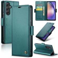 Load image into Gallery viewer, CaseMe 023 Butterfly Buckle Litchi Texture RFID Anti-theft Leather Phone Case, For Samsung Galaxy S23 FE 5G, For Samsung Galaxy A24 4G, For Samsung Galaxy A14 4G/5G, For Samsung Galaxy A34 5G, For Samsung Galaxy A54 5G, For Samsung Galaxy S23 Ultra 5G ...