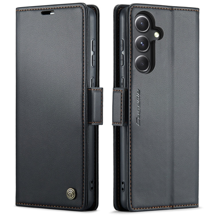 CaseMe 023 Butterfly Buckle Litchi Texture RFID Anti-theft Leather Phone Case, For Samsung Galaxy S23 FE 5G, For Samsung Galaxy A24 4G, For Samsung Galaxy A14 4G/5G, For Samsung Galaxy A34 5G, For Samsung Galaxy A54 5G, For Samsung Galaxy S23 Ultra 5G ...