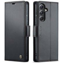 Load image into Gallery viewer, CaseMe 023 Butterfly Buckle Litchi Texture RFID Anti-theft Leather Phone Case, For Samsung Galaxy S23 FE 5G, For Samsung Galaxy A24 4G, For Samsung Galaxy A14 4G/5G, For Samsung Galaxy A34 5G, For Samsung Galaxy A54 5G, For Samsung Galaxy S23 Ultra 5G ...