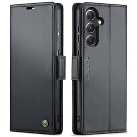 CaseMe 023 Butterfly Buckle Litchi Texture RFID Anti-theft Leather Phone Case, For Samsung Galaxy S23 FE 5G, For Samsung Galaxy A24 4G, For Samsung Galaxy A14 4G/5G, For Samsung Galaxy A34 5G, For Samsung Galaxy A54 5G, For Samsung Galaxy S23 Ultra 5G ...