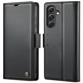 CaseMe 023 Butterfly Buckle Litchi Texture RFID Anti-theft Leather Phone Case, For Samsung Galaxy S23 FE 5G, For Samsung Galaxy A24 4G, For Samsung Galaxy A14 4G/5G, For Samsung Galaxy A34 5G, For Samsung Galaxy A54 5G, For Samsung Galaxy S23 Ultra 5G ...