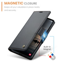 Load image into Gallery viewer, CaseMe 023 Butterfly Buckle Litchi Texture RFID Anti-theft Leather Phone Case, For Samsung Galaxy S23 FE 5G, For Samsung Galaxy A24 4G, For Samsung Galaxy A14 4G/5G, For Samsung Galaxy A34 5G, For Samsung Galaxy A54 5G, For Samsung Galaxy S23 Ultra 5G ...