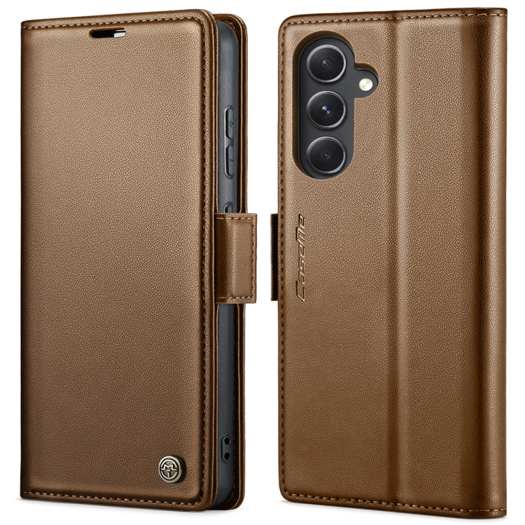 CaseMe 023 Butterfly Buckle Litchi Texture RFID Anti-theft Leather Phone Case, For Samsung Galaxy S23 FE 5G, For Samsung Galaxy A24 4G, For Samsung Galaxy A14 4G/5G, For Samsung Galaxy A34 5G, For Samsung Galaxy A54 5G, For Samsung Galaxy S23 Ultra 5G ...