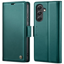 Load image into Gallery viewer, CaseMe 023 Butterfly Buckle Litchi Texture RFID Anti-theft Leather Phone Case, For Samsung Galaxy S23 FE 5G, For Samsung Galaxy A24 4G, For Samsung Galaxy A14 4G/5G, For Samsung Galaxy A34 5G, For Samsung Galaxy A54 5G, For Samsung Galaxy S23 Ultra 5G ...