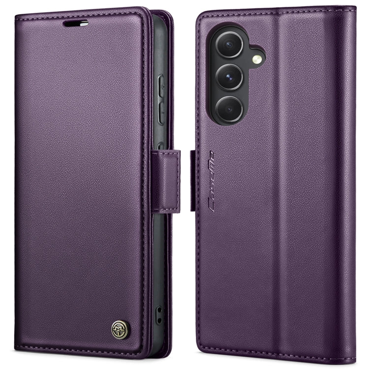 CaseMe 023 Butterfly Buckle Litchi Texture RFID Anti-theft Leather Phone Case, For Samsung Galaxy S23 FE 5G, For Samsung Galaxy A24 4G, For Samsung Galaxy A14 4G/5G, For Samsung Galaxy A34 5G, For Samsung Galaxy A54 5G, For Samsung Galaxy S23 Ultra 5G ...