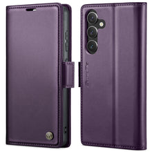 Load image into Gallery viewer, CaseMe 023 Butterfly Buckle Litchi Texture RFID Anti-theft Leather Phone Case, For Samsung Galaxy A15 4G/5G, For Samsung Galaxy A55, For Samsung Galaxy A35 5G, For Samsung Galaxy S24 Ultra, For Samsung Galaxy S24+, For Samsung Galaxy S24               ...