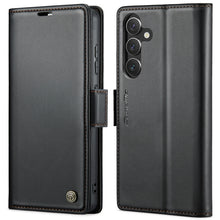 Load image into Gallery viewer, CaseMe 023 Butterfly Buckle Litchi Texture RFID Anti-theft Leather Phone Case, For Samsung Galaxy A15 4G/5G, For Samsung Galaxy A55, For Samsung Galaxy A35 5G, For Samsung Galaxy S24 Ultra, For Samsung Galaxy S24+, For Samsung Galaxy S24               ...