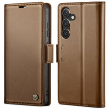 Load image into Gallery viewer, CaseMe 023 Butterfly Buckle Litchi Texture RFID Anti-theft Leather Phone Case, For Samsung Galaxy A15 4G/5G, For Samsung Galaxy A55, For Samsung Galaxy A35 5G, For Samsung Galaxy S24 Ultra, For Samsung Galaxy S24+, For Samsung Galaxy S24               ...