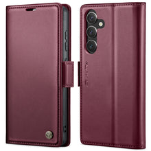 Load image into Gallery viewer, CaseMe 023 Butterfly Buckle Litchi Texture RFID Anti-theft Leather Phone Case, For Samsung Galaxy A15 4G/5G, For Samsung Galaxy A55, For Samsung Galaxy A35 5G, For Samsung Galaxy S24 Ultra, For Samsung Galaxy S24+, For Samsung Galaxy S24               ...