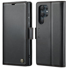 Load image into Gallery viewer, CaseMe 023 Butterfly Buckle Litchi Texture RFID Anti-theft Leather Phone Case, For Samsung Galaxy A15 4G/5G, For Samsung Galaxy A55, For Samsung Galaxy A35 5G, For Samsung Galaxy S24 Ultra, For Samsung Galaxy S24+, For Samsung Galaxy S24               ...