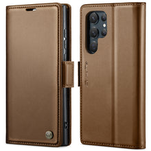 Load image into Gallery viewer, CaseMe 023 Butterfly Buckle Litchi Texture RFID Anti-theft Leather Phone Case, For Samsung Galaxy A15 4G/5G, For Samsung Galaxy A55, For Samsung Galaxy A35 5G, For Samsung Galaxy S24 Ultra, For Samsung Galaxy S24+, For Samsung Galaxy S24               ...