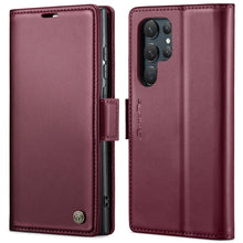 Load image into Gallery viewer, CaseMe 023 Butterfly Buckle Litchi Texture RFID Anti-theft Leather Phone Case, For Samsung Galaxy A15 4G/5G, For Samsung Galaxy A55, For Samsung Galaxy A35 5G, For Samsung Galaxy S24 Ultra, For Samsung Galaxy S24+, For Samsung Galaxy S24               ...