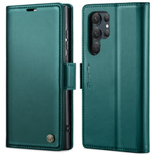 Load image into Gallery viewer, CaseMe 023 Butterfly Buckle Litchi Texture RFID Anti-theft Leather Phone Case, For Samsung Galaxy A15 4G/5G, For Samsung Galaxy A55, For Samsung Galaxy A35 5G, For Samsung Galaxy S24 Ultra, For Samsung Galaxy S24+, For Samsung Galaxy S24               ...