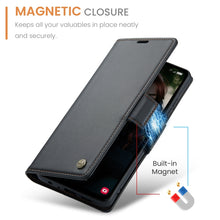 Load image into Gallery viewer, CaseMe 023 Butterfly Buckle Litchi Texture RFID Anti-theft Leather Phone Case, For Samsung Galaxy A15 4G/5G, For Samsung Galaxy A55, For Samsung Galaxy A35 5G, For Samsung Galaxy S24 Ultra, For Samsung Galaxy S24+, For Samsung Galaxy S24               ...