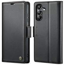 Load image into Gallery viewer, CaseMe 023 Butterfly Buckle Litchi Texture RFID Anti-theft Leather Phone Case, For Samsung Galaxy A15 4G/5G, For Samsung Galaxy A55, For Samsung Galaxy A35 5G, For Samsung Galaxy S24 Ultra, For Samsung Galaxy S24+, For Samsung Galaxy S24               ...