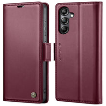 Load image into Gallery viewer, CaseMe 023 Butterfly Buckle Litchi Texture RFID Anti-theft Leather Phone Case, For Samsung Galaxy A15 4G/5G, For Samsung Galaxy A55, For Samsung Galaxy A35 5G, For Samsung Galaxy S24 Ultra, For Samsung Galaxy S24+, For Samsung Galaxy S24               ...