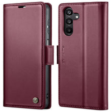 Load image into Gallery viewer, CaseMe 023 Butterfly Buckle Litchi Texture RFID Anti-theft Leather Phone Case, For Samsung Galaxy A15 4G/5G, For Samsung Galaxy A55, For Samsung Galaxy A35 5G, For Samsung Galaxy S24 Ultra, For Samsung Galaxy S24+, For Samsung Galaxy S24               ...