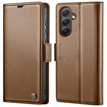 Load image into Gallery viewer, CaseMe 023 Butterfly Buckle Litchi Texture RFID Anti-theft Leather Phone Case, For Samsung Galaxy A15 4G/5G, For Samsung Galaxy A55, For Samsung Galaxy A35 5G, For Samsung Galaxy S24 Ultra, For Samsung Galaxy S24+, For Samsung Galaxy S24               ...