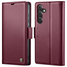Load image into Gallery viewer, CaseMe 023 Butterfly Buckle Litchi Texture RFID Anti-theft Leather Phone Case, For Samsung Galaxy A15 4G/5G, For Samsung Galaxy A55, For Samsung Galaxy A35 5G, For Samsung Galaxy S24 Ultra, For Samsung Galaxy S24+, For Samsung Galaxy S24               ...