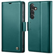 Load image into Gallery viewer, CaseMe 023 Butterfly Buckle Litchi Texture RFID Anti-theft Leather Phone Case, For Samsung Galaxy A15 4G/5G, For Samsung Galaxy A55, For Samsung Galaxy A35 5G, For Samsung Galaxy S24 Ultra, For Samsung Galaxy S24+, For Samsung Galaxy S24               ...