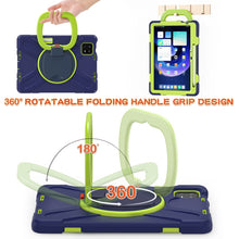 Load image into Gallery viewer, Silicone Hybrid PC Tablet Case with Holder &amp; Shoulder Strap, For Xiaomi Pad 6 / 6 Pro