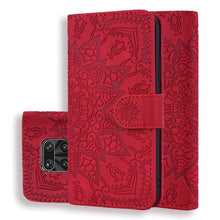 Load image into Gallery viewer, Embossed Sunflower Pattern Horizontal Flip PU Leather Case with Holder &amp; Card Slots &amp; Wallet &amp; Lanyard, For Xiaomi Redmi Note 9 Pro Max, For Xiaomi Mi CC9 Pro / Mi Note 10 / Mi Note 10 Pro, For Huawei Mate 30 Pro