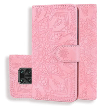 Load image into Gallery viewer, Embossed Sunflower Pattern Horizontal Flip PU Leather Case with Holder &amp; Card Slots &amp; Wallet &amp; Lanyard, For Xiaomi Redmi Note 9 Pro Max, For Xiaomi Mi CC9 Pro / Mi Note 10 / Mi Note 10 Pro, For Huawei Mate 30 Pro